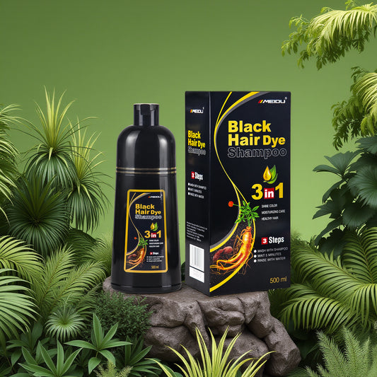 Șampon pentru păr negru puternic
